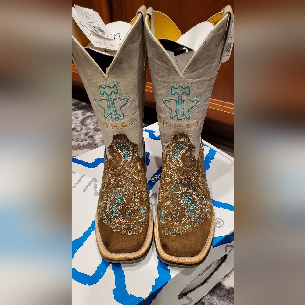 NIB Tin Haul Wildrags Boots